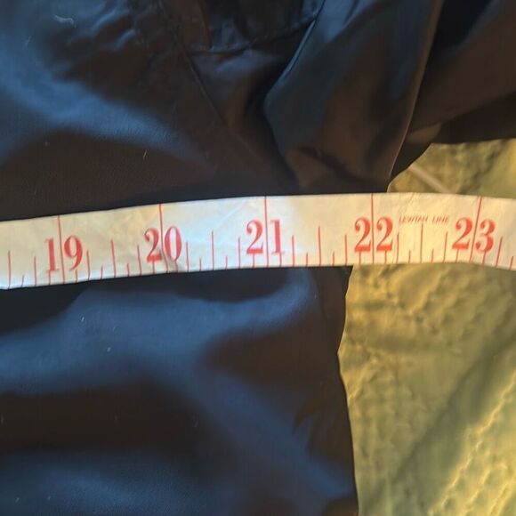 Love Tree Black Orange Lined Full Zip Classic Bomber Jacket Ladies Small - Picture 11 of 11